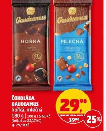 Penny Market Čokoláda gaudeamus nabídka