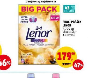 Penny Market Lenor prací prostředek nabídka