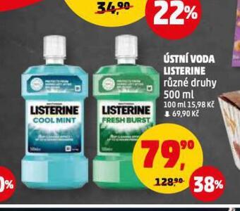 Penny Market Listerine ústní voda nabídka