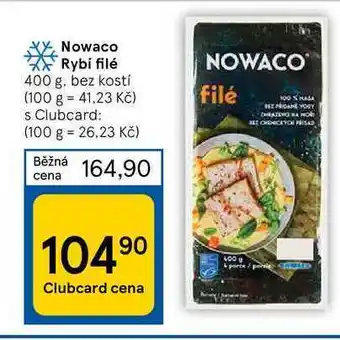 Tesco Nowaco rybí filé 400 g nabídka