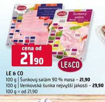 Terno Le & co 100 g nabídka