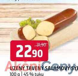 Terno Uzený tavený salámový sýr 100 g nabídka