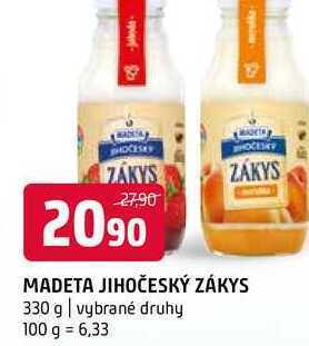 Terno Madeta jihočeský zákys 330 g nabídka