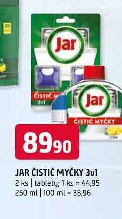 Terno Jar čistić myčky 3v1 nabídka