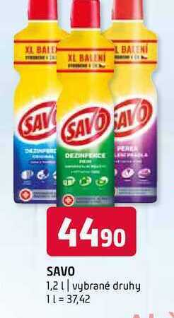 Terno Savo 1,2 l nabídka