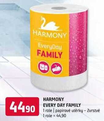 Terno Harmony every day family 1 role | papírové utěrky nabídka