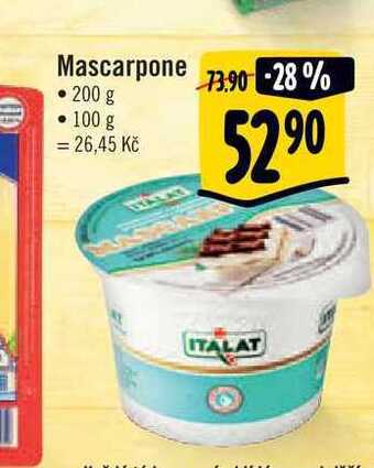 Albert Mascarpone 200 g nabídka
