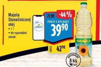 Albert Majola slunečnicový olej 1 l nabídka