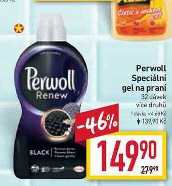 Billa Perwoll Speciální gel na praní 32 dávek nabídka