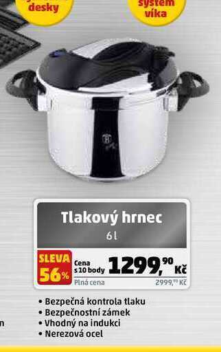Penny Market Tlakový hrnec 6 l nabídka