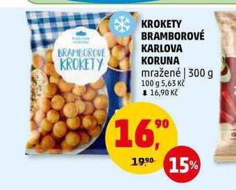 Penny Market Krokety bramborové karlova koruna, 300 g nabídka