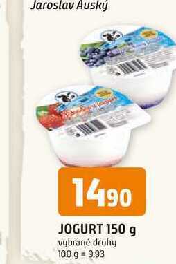 Jogurt 150 g vybrané druhy