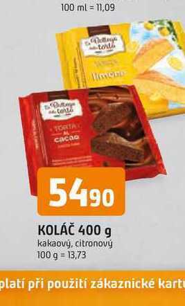 Trefa Koláč 400 g nabídka