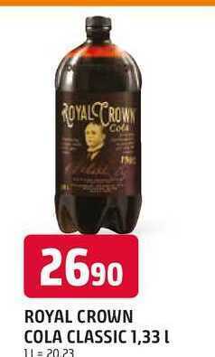 Trefa Royal crown cola 1.33l nabídka