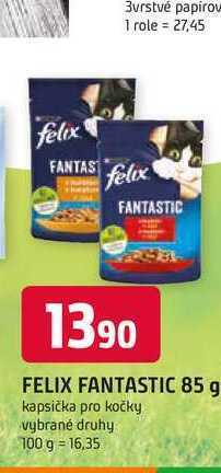 Trefa Felix kapsičky pro kočky 85g, vybrané druhy nabídka