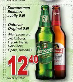 Hruška Pivo staropramen nabídka