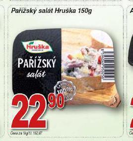 Hruška Pařížský salát nabídka