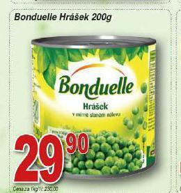 Hruška Bonduelle hrášek nabídka
