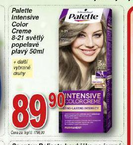 Hruška Palette barva na vlasy nabídka