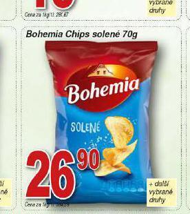 Hruška Bohemia chips nabídka