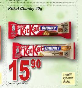 Hruška Kitkat chunky nabídka
