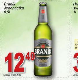 Hruška Pivo braník nabídka