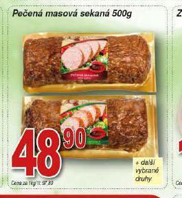 Hruška Pečená masová sekaná nabídka