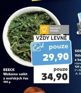 Kaufland Wakame salát z mořských řas nabídka