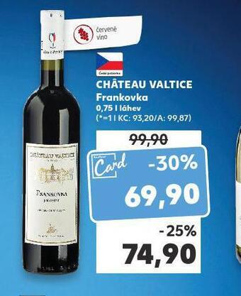 Kaufland Chateau valtice nabídka