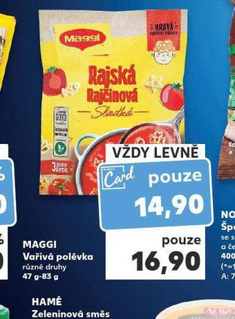 Kaufland Maggi vařivá polévka nabídka