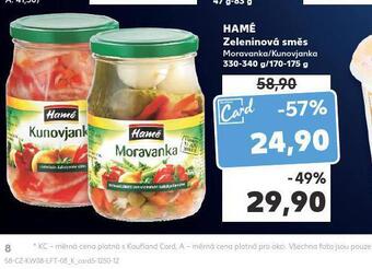 Kaufland Hamé zeleninová směs nabídka