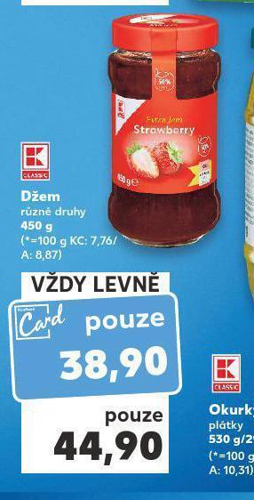 Kaufland Džem nabídka