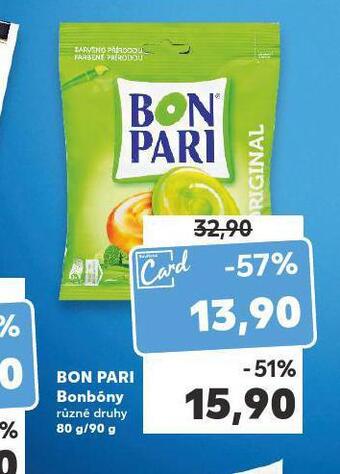 Kaufland Bon pari bonbóny nabídka