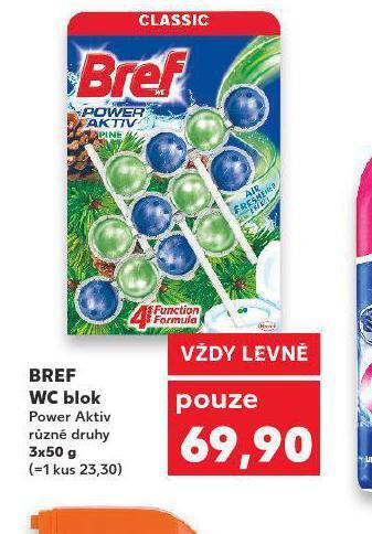 Kaufland Bref wc blok nabídka