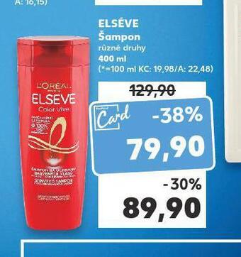 Kaufland Loreal elseve šampon nabídka