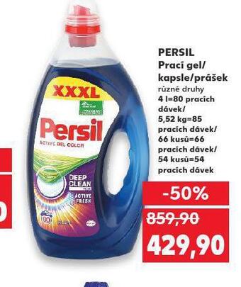 Kaufland Persil prací prostředek nabídka