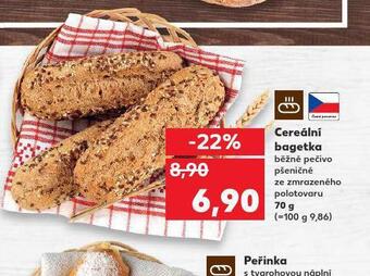 Kaufland Cereální bagetka nabídka