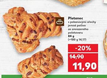 Kaufland Pletenec s pekanovými ořechy nabídka