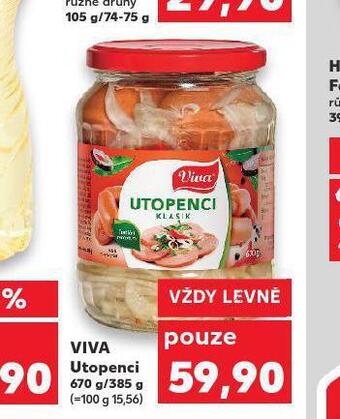 Kaufland Viva utopenci nabídka
