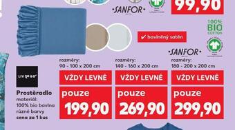 Kaufland Napínací prostěradlo 140-160 x 200 cm nabídka