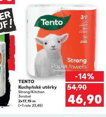 Kaufland Tento kuchyňské utěrky nabídka