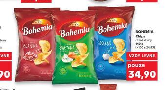 Kaufland Bohemia chips nabídka