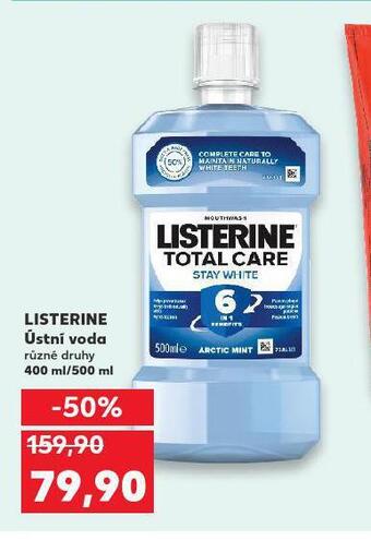 Kaufland Listerine ústní voda nabídka