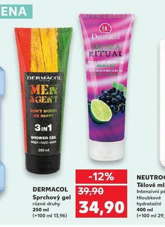 Kaufland Dermacol sprchový gel nabídka