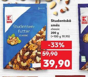 Kaufland Studentská směs nabídka