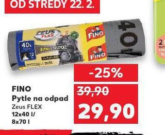 Kaufland Fino pytle na odpadky nabídka