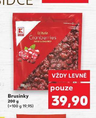 Kaufland Brusinky nabídka