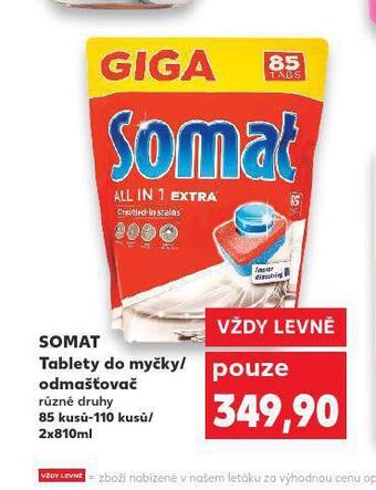 Kaufland Somat tablety do myčky nabídka