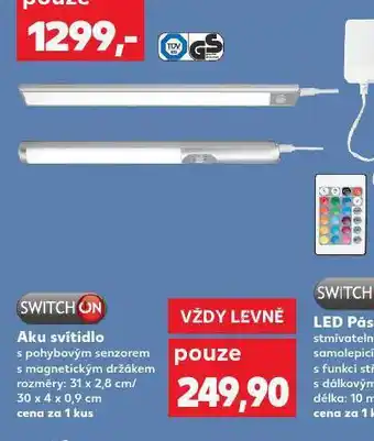 Kaufland Aku svítidlo nabídka
