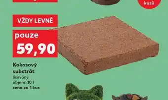Kaufland Kokosový substrát lisovaný nabídka